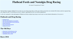 Desktop Screenshot of flatheaddrag.com